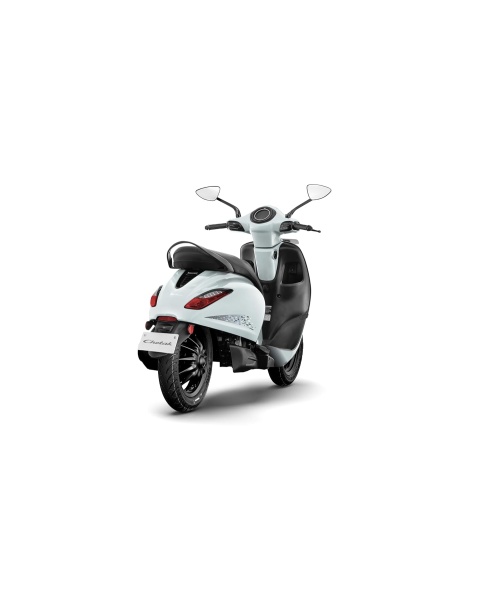 Chetak 2903 by Bajaj Auto High Speed Electric Scooter Cyber White with Charger Ex-Showroom